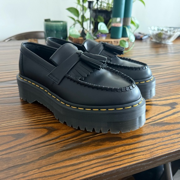 Dr. Martens Shoes - Dr. Martens Adrian Platform Loafers